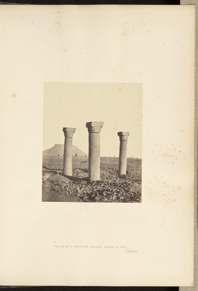 Francis Frith, Ruins of a Christian Church, Island of Saye - Ethiopia