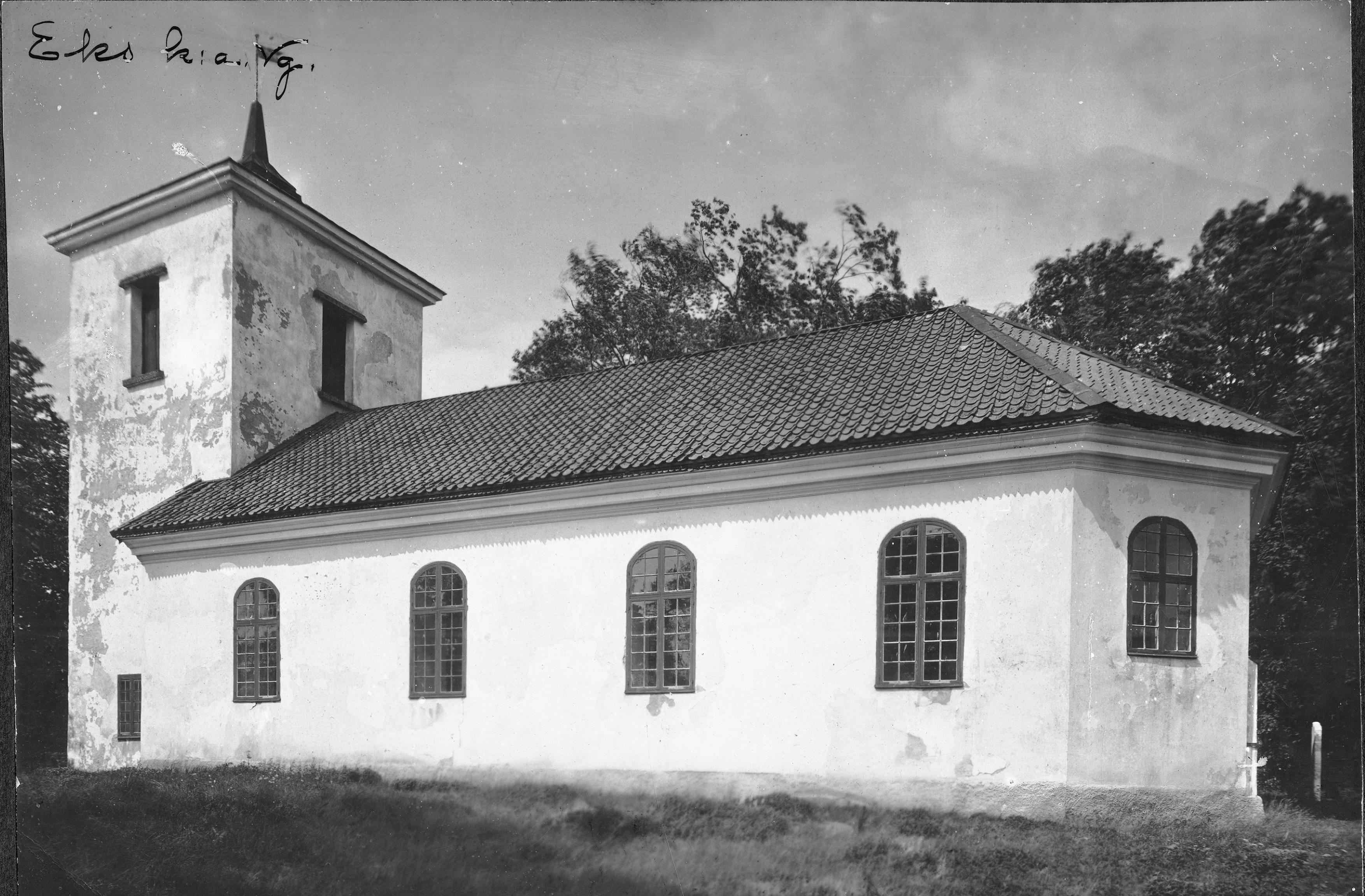 Ludvig Ericson, Eks kyrka