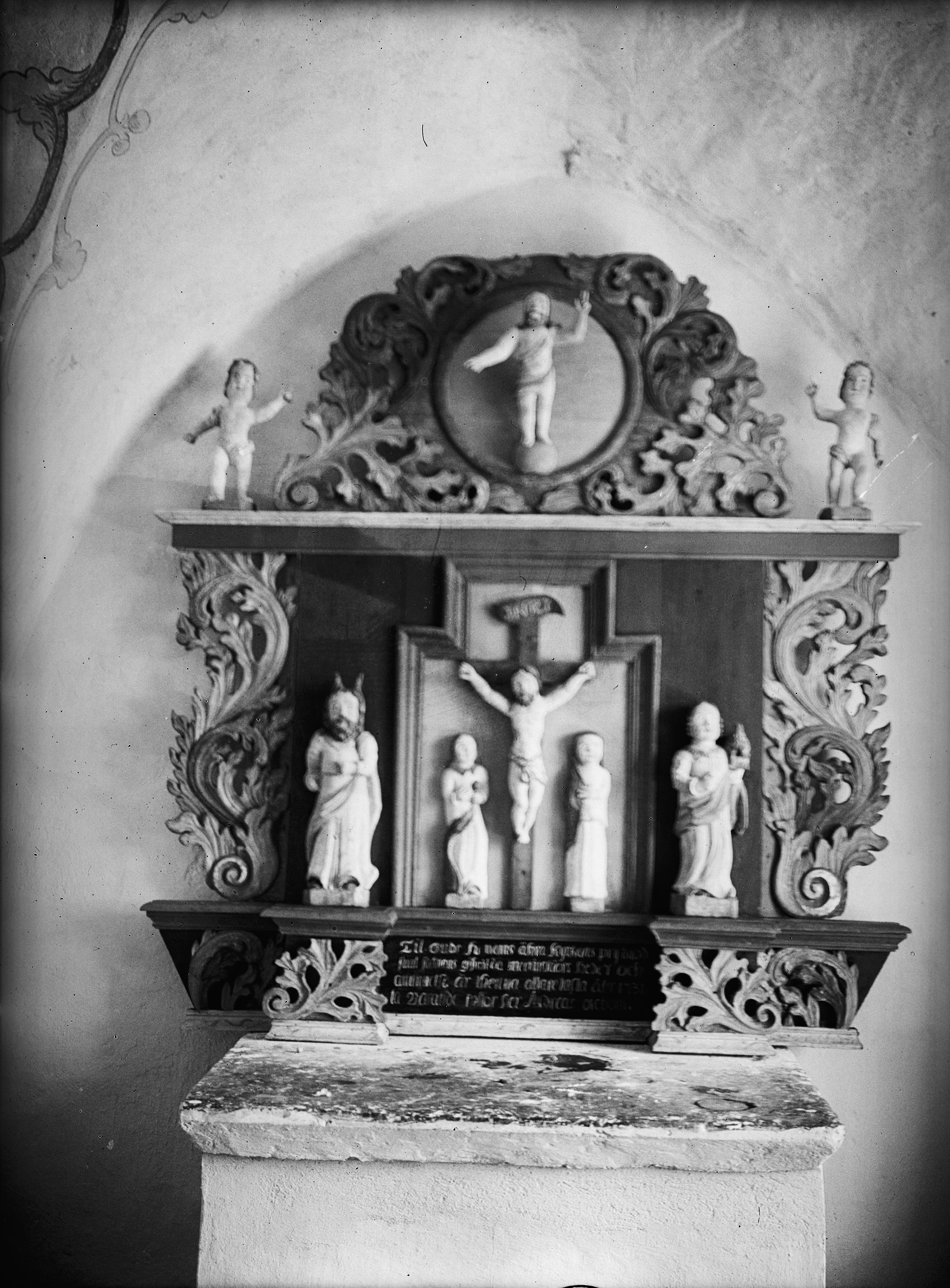 Olle Hellström, Vårkumla kyrka