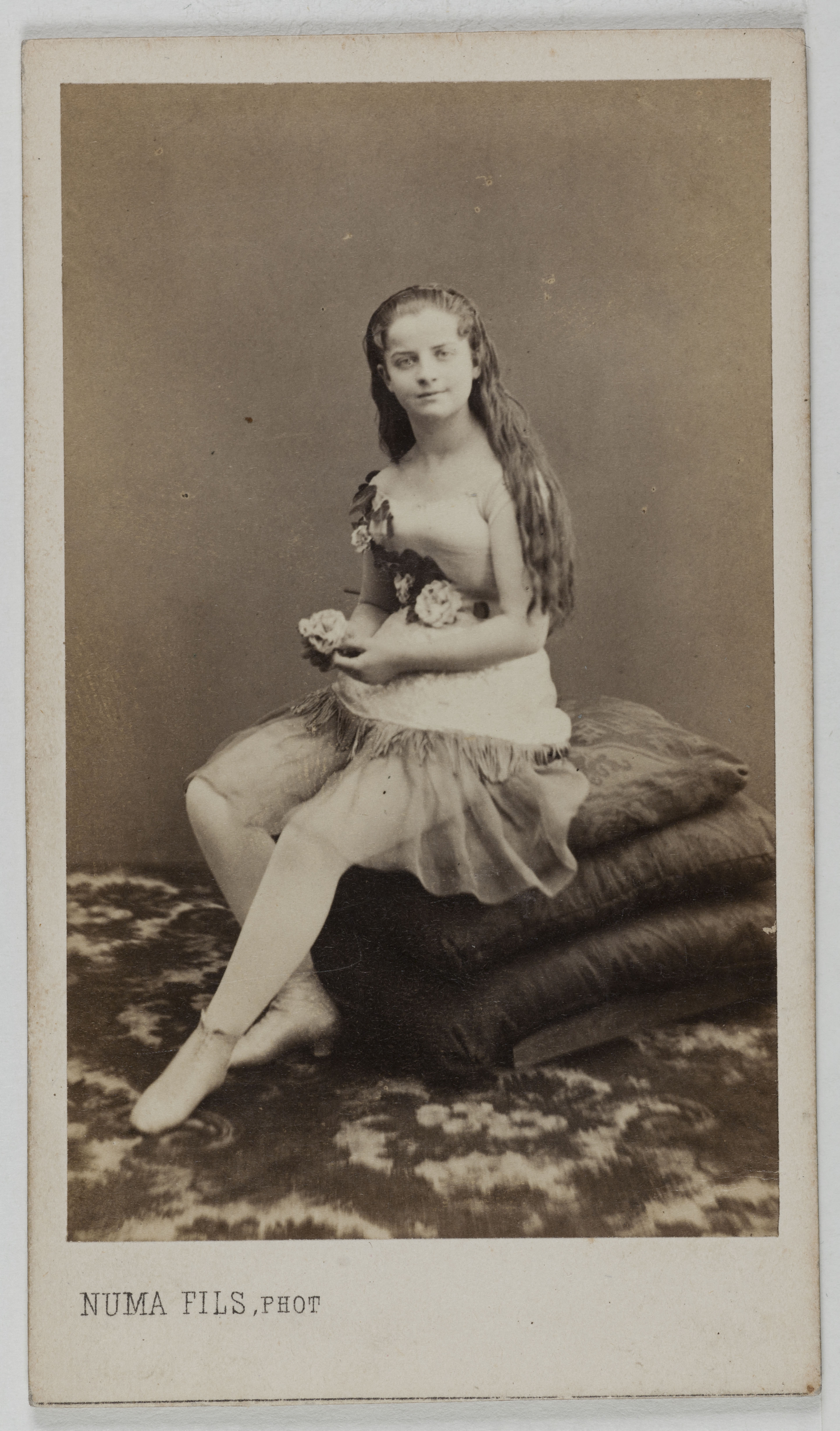 Numa Fils, Portrait de Lemercier Henriette Eugènie, (actrice)