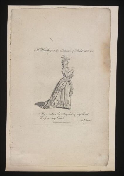 unknown, Mrs. Hartley in the character of Andromache