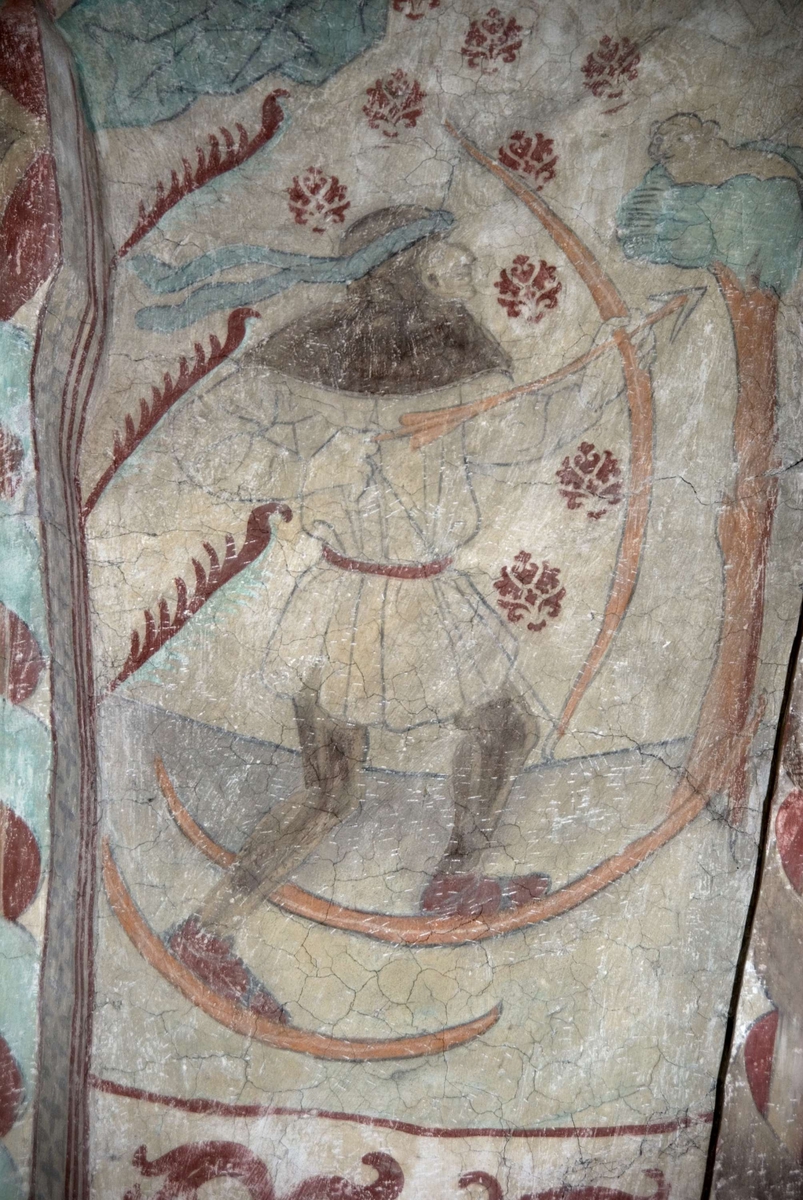 Bengt Backlund, Kalkmålning i Österunda kyrka, Uppland 2009