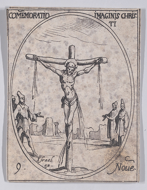 Jacques Callot, La Commémoration de l'Image du Christi (The Commemoration of the Image of Christ), November 9th, from "Les Images De Tous Les Saincts et Saintes de L'Année" (Images of All of the Saints and Religious Events of the Year)