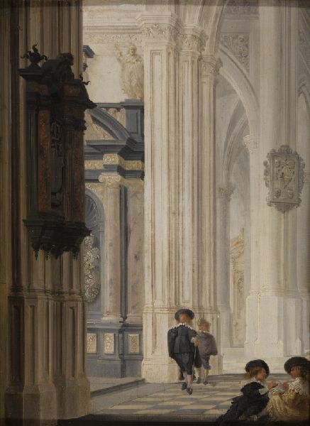 Dirck van Delen, Interior of a Church