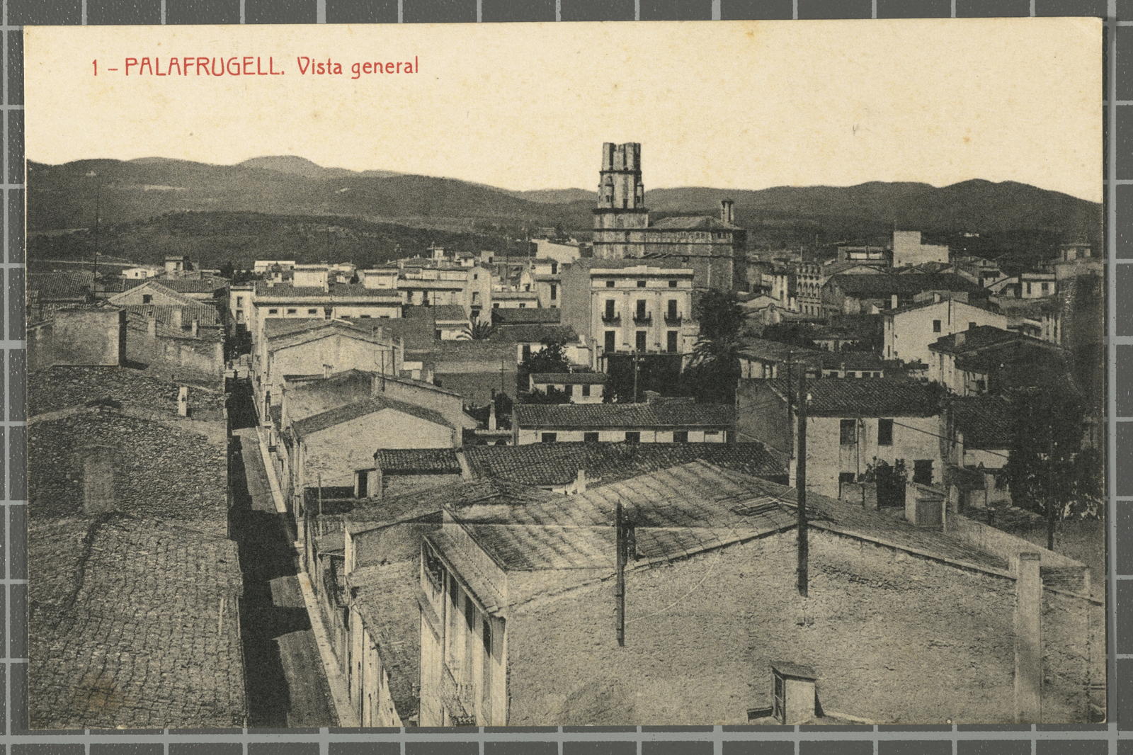 Desconegut, 1 - Palafrugell. General view