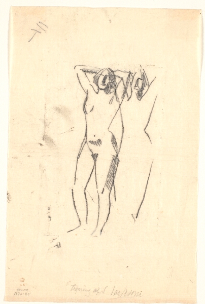 Karl Isakson, To stående modeller