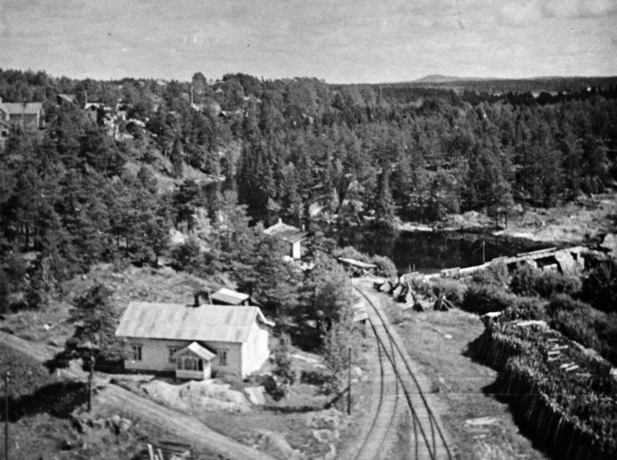 Anno Domkirkeodden, OVERSIKT KLEVFOS CELLULOSE OG PAPIRFABRIKK, TOMT, KONTORBRAKKE(Munch-senteret), JERNBANESPOR, KLEVFOSDAMMEN, ÅDALSBRUK, INDUSTRIMUSEUM Løten.
