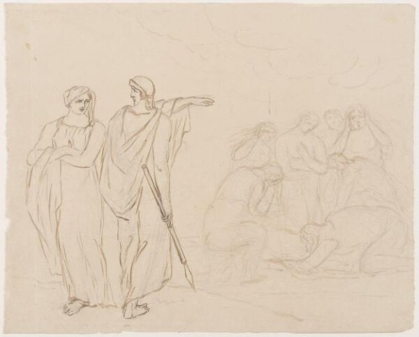 Unknown, Drawing by a member of the Sketching Society