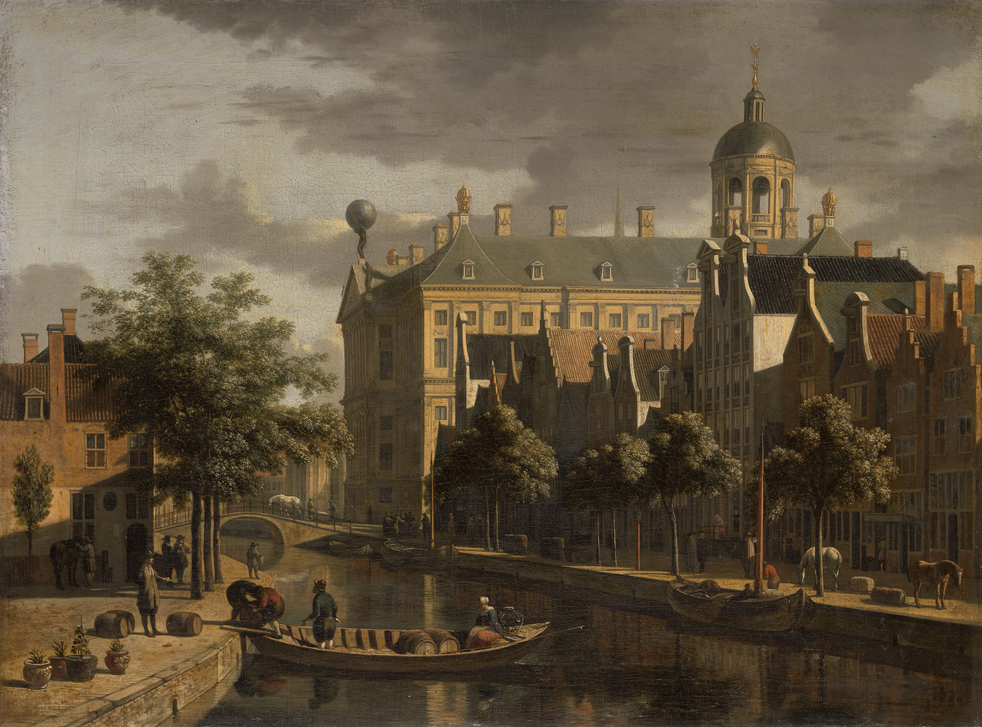 Gerrit Adriaenszoon Berckheyde, Flower Market