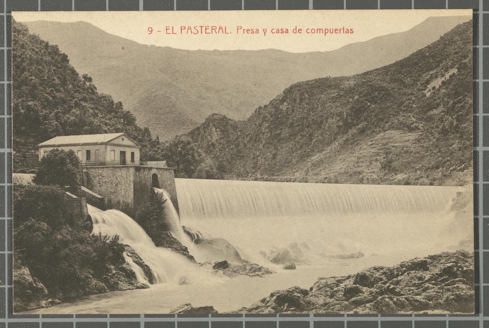 Desconegut, 9 - El Pasteral. Presa y casa de compuertas