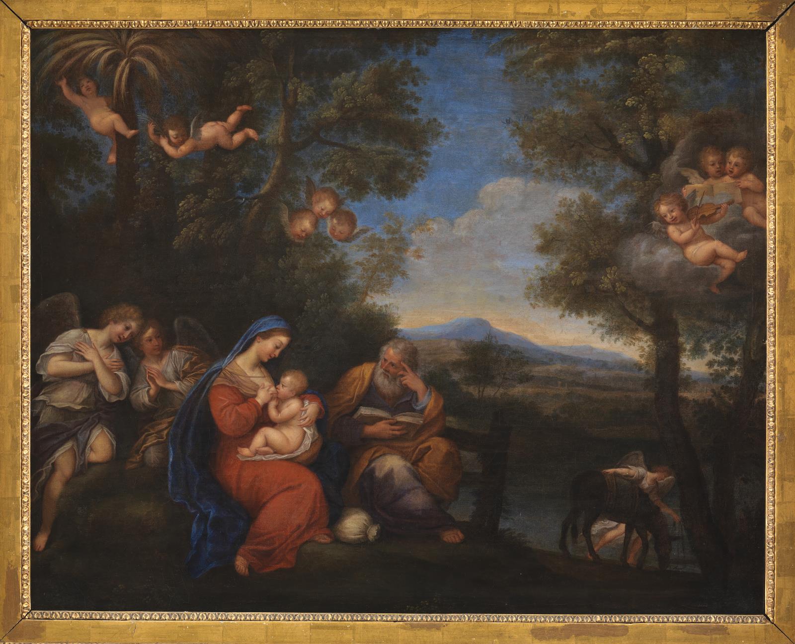 Francesco Albani, Hvilen på flugten til Egypten