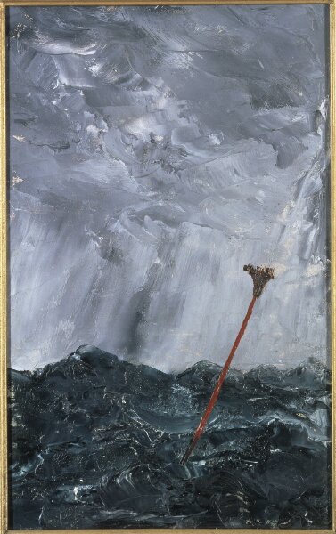 August Strindberg, Stormigt hav. Ruskprick