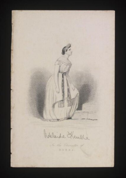 Unknown, Adelaide Kemble in the Character of Norma