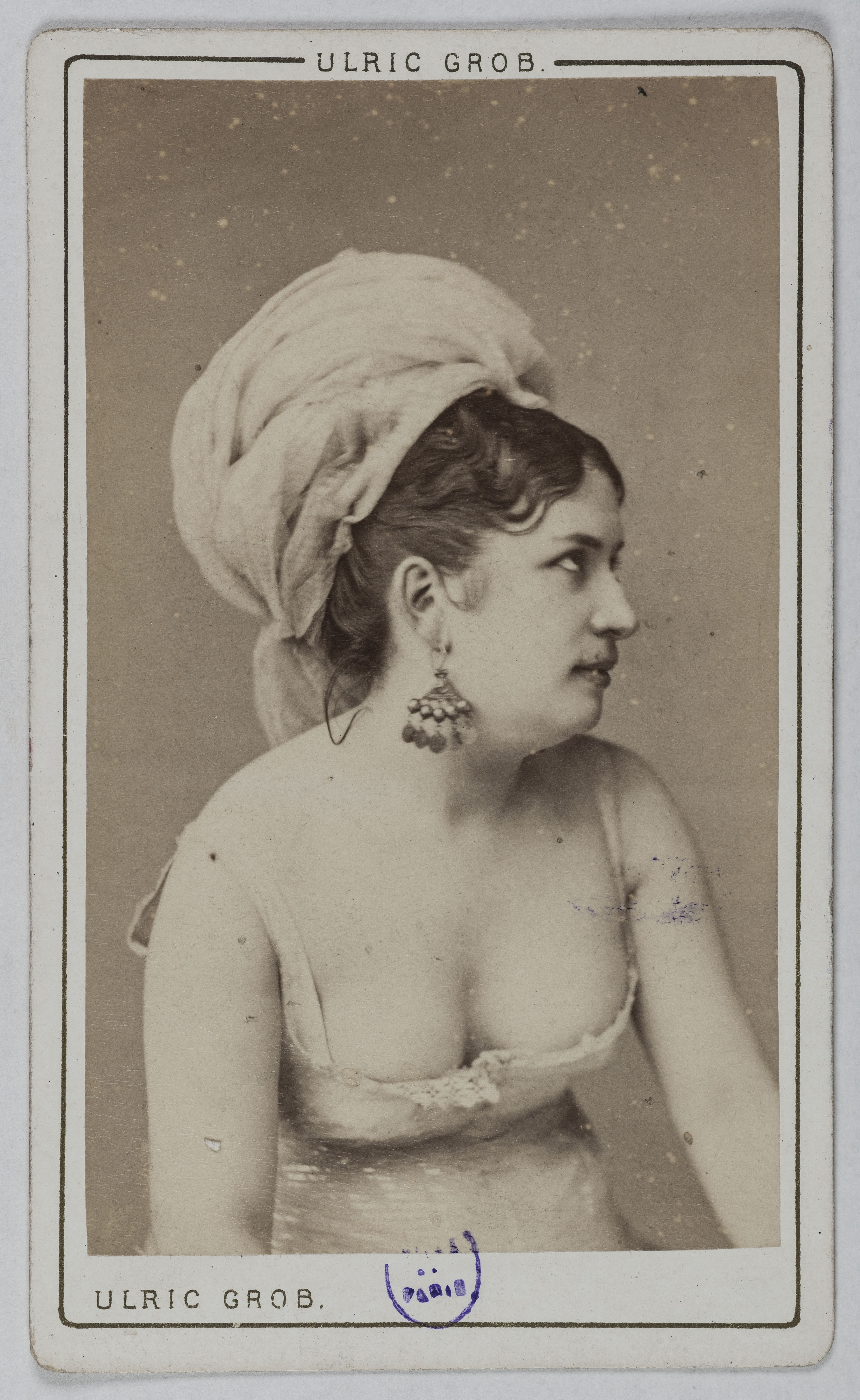 Ulric Grob, Portrait de Florence (actrice au théâtre des Délassements comiques)