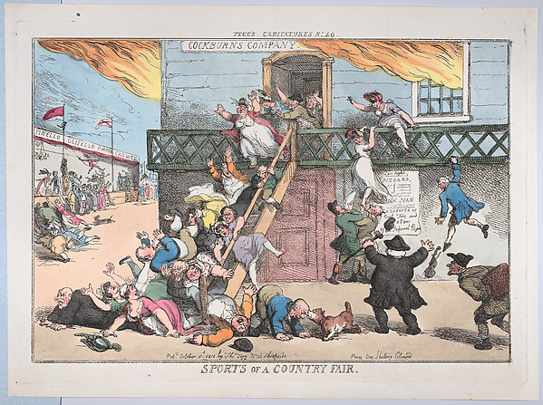 Thomas Rowlandson, Sports of a Country Fair