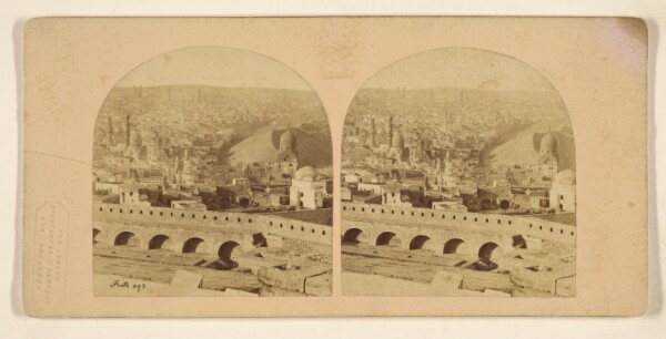 Francis Frith, View from the Citadel Fort. [Cairo, Egypt]