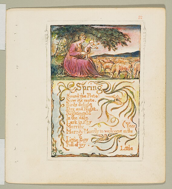 William Blake, Songs of Innocence: Spring