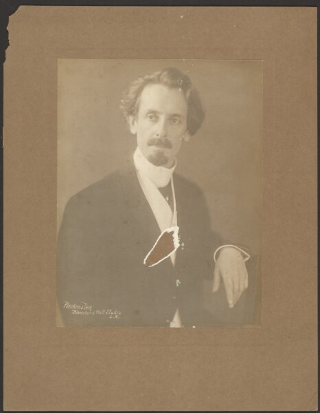 Louis Fleckenstein, [Portrait of a Man with Round Collar]