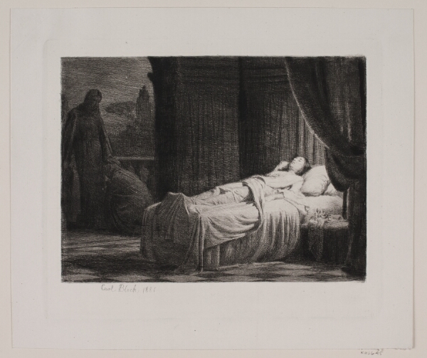 Carl Bloch, Jairi Datter