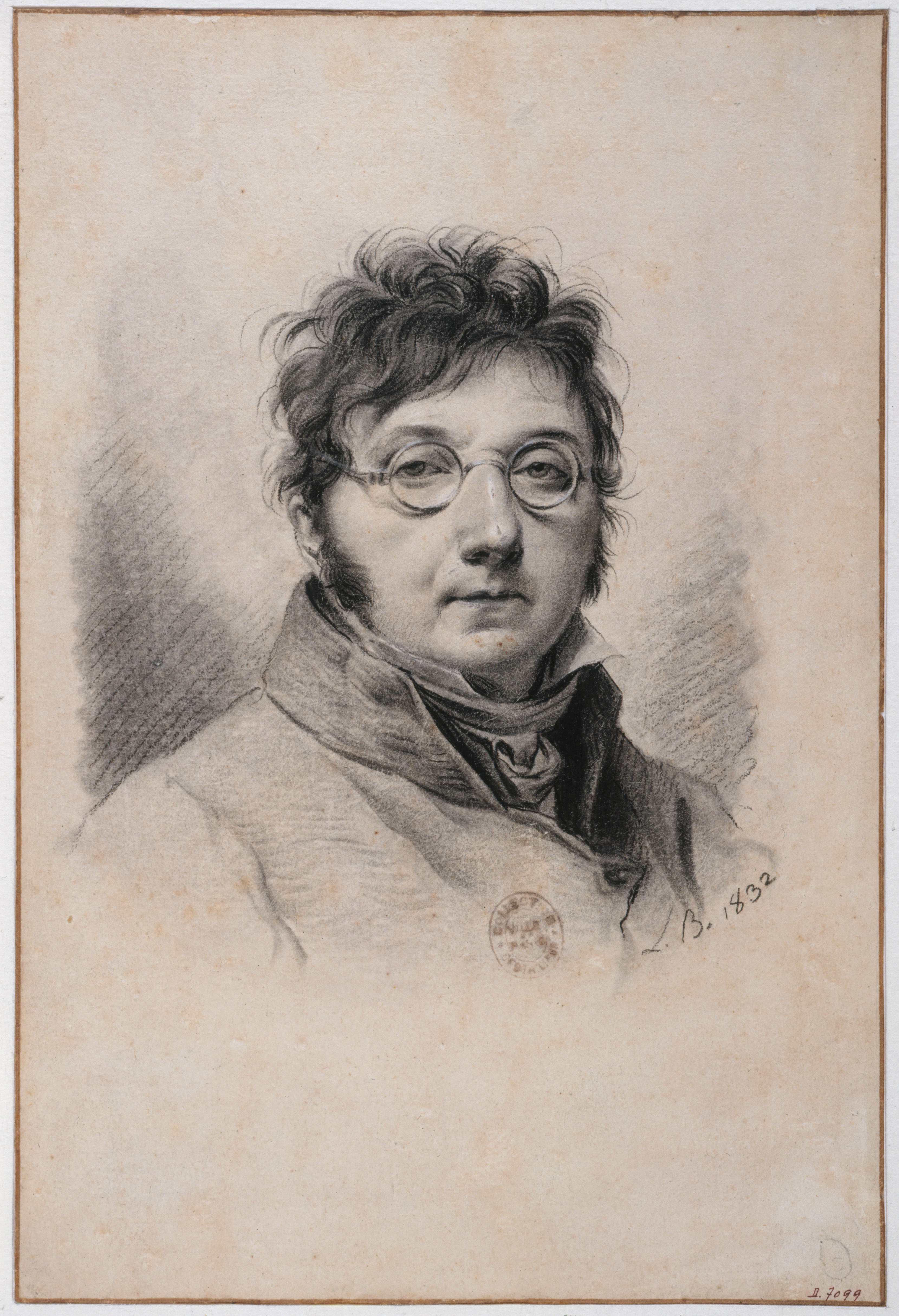 Louis Léopold Boilly, Portrait de Boilly par lui-même