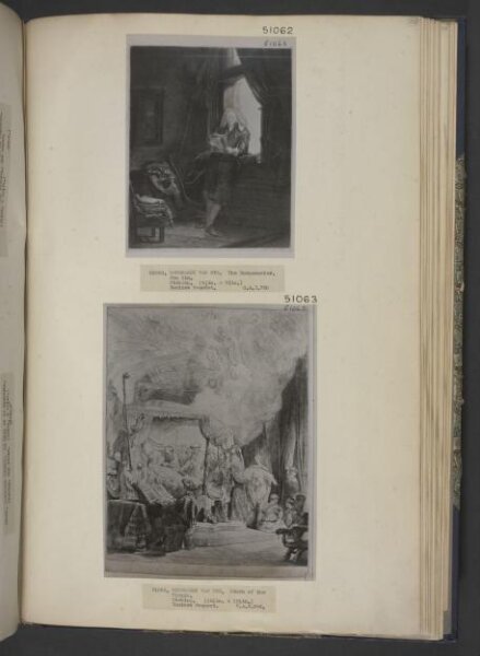Rembrandt van Rijn, The death of the Virgin
