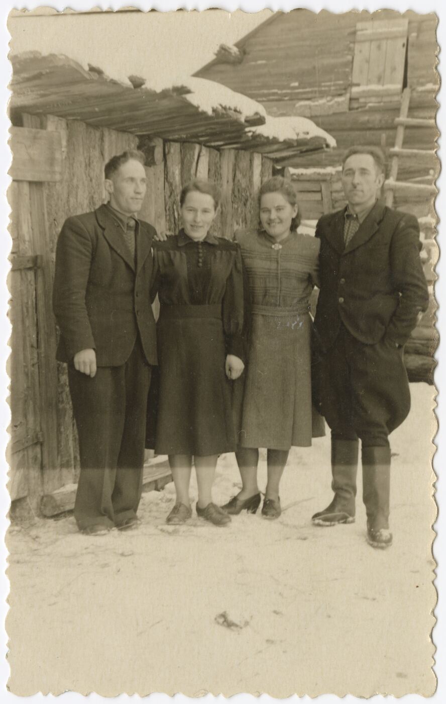 Nežinomas autorius, Tremtinių Baranauskų šeima