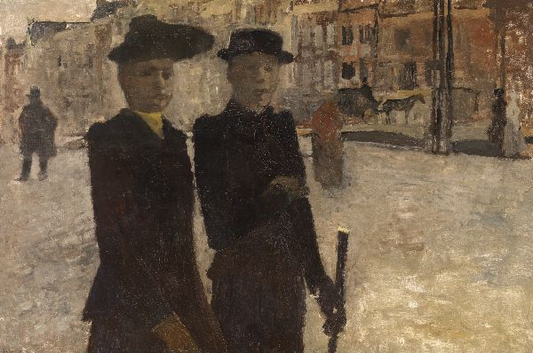 George Hendrik Breitner, Women on the Rokin in Amsterdam