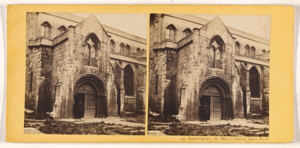 Unknown, Shrewsbury, St. Mary's Church, South Porch.