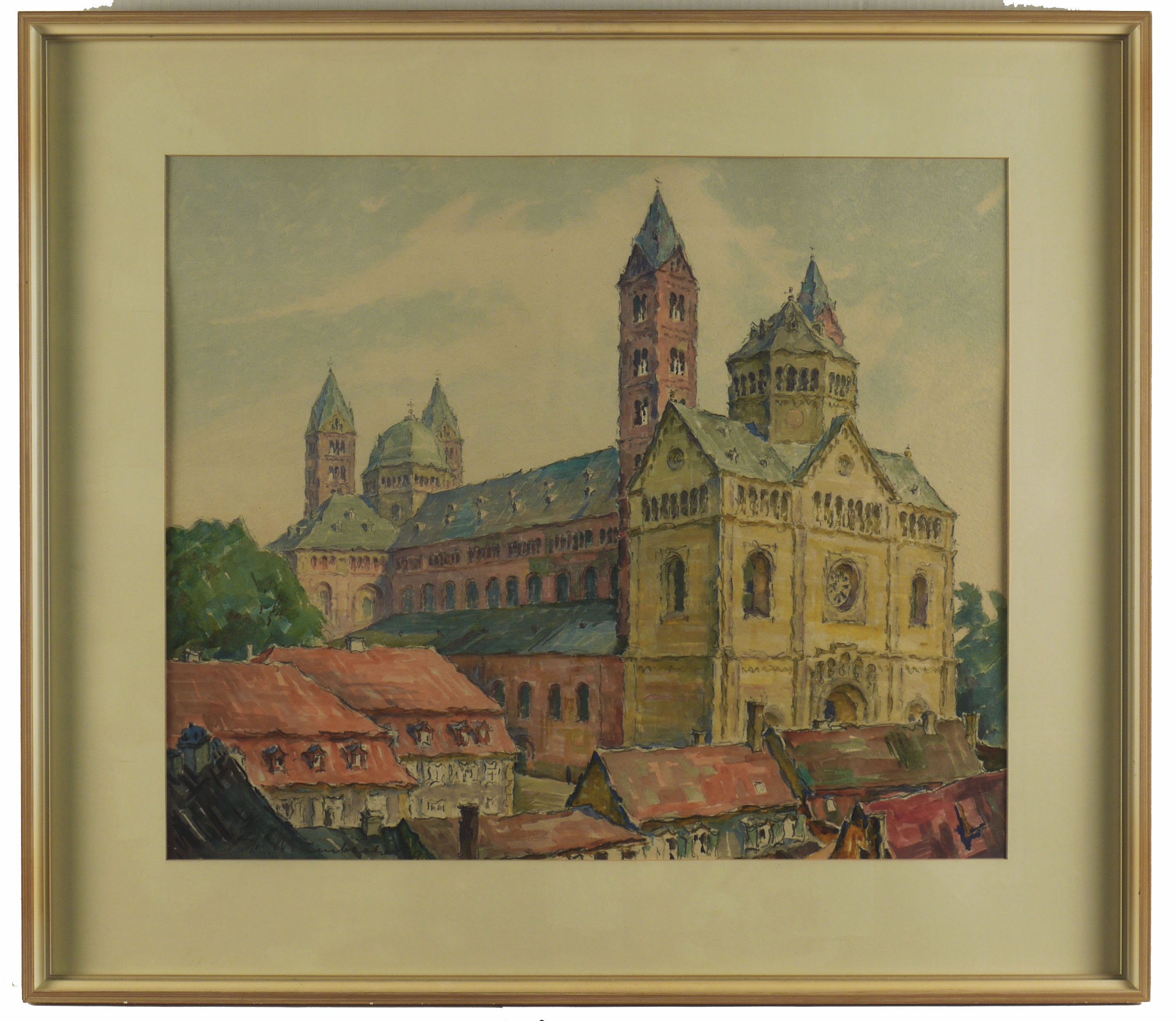 Alfred Mumbächer, Der Dom zu Speyer von Nord-West