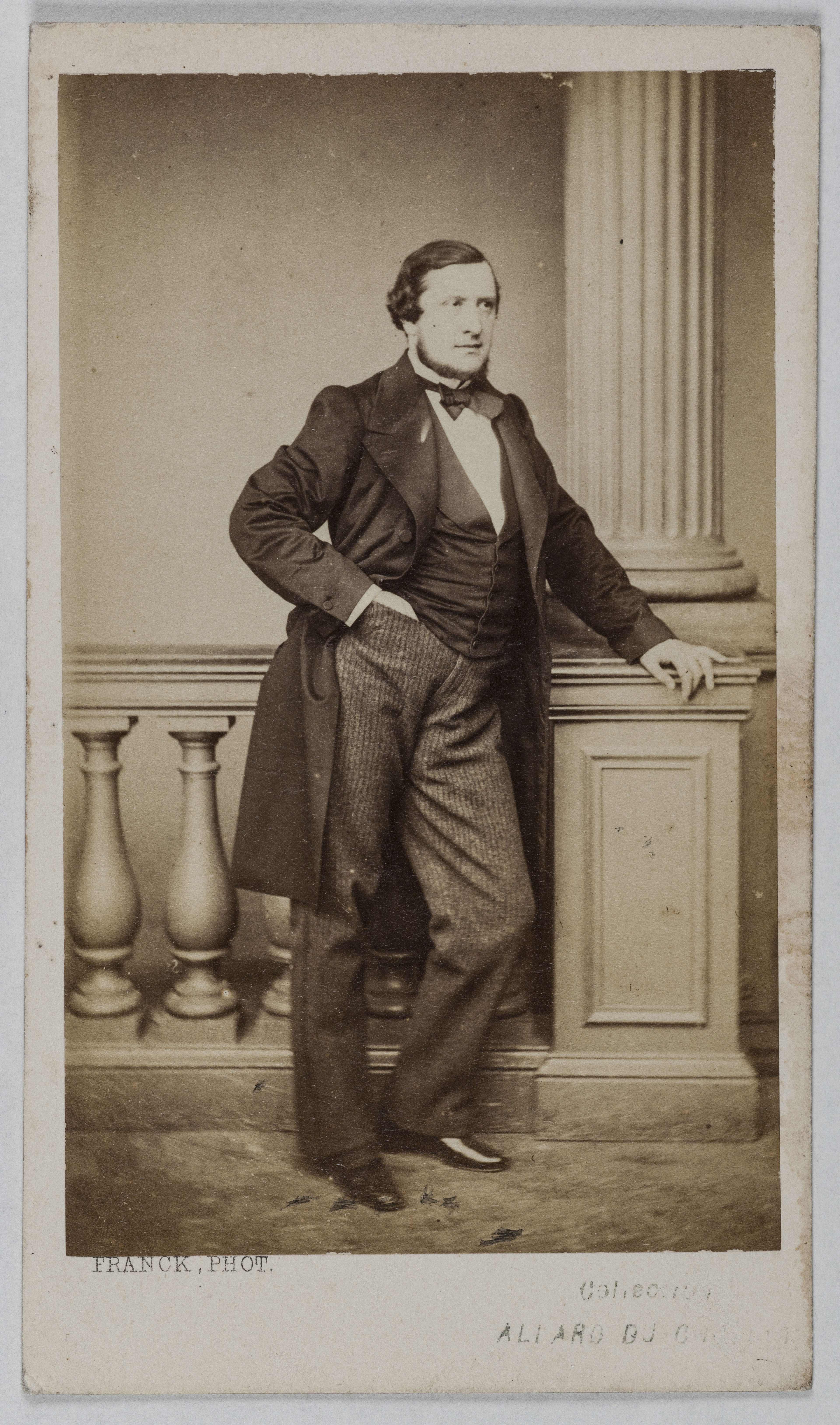 Franck, Portrait de Fechter Charles Albert, (1824-1879), (acteur)