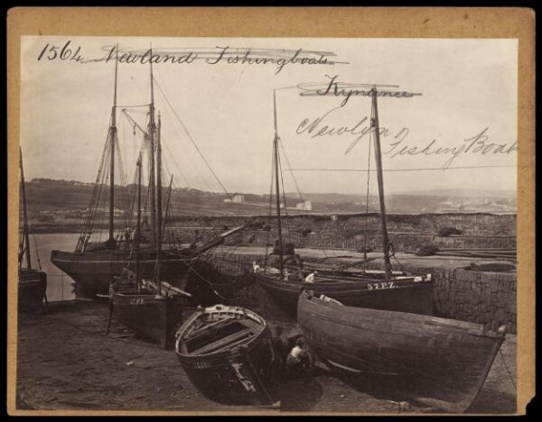 Francis Frith, Newlyn Fishing Boats
