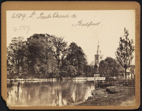 Francis Frith, St. Pauls Church &c.  Bedford