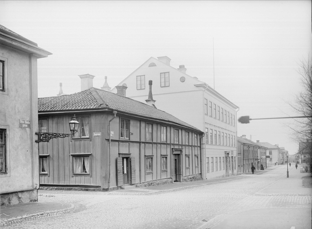 Alfred Dahlgren, Upper Castle Street from ÅsÖ, Fjärdingen, Uppsala 1901 - 1902