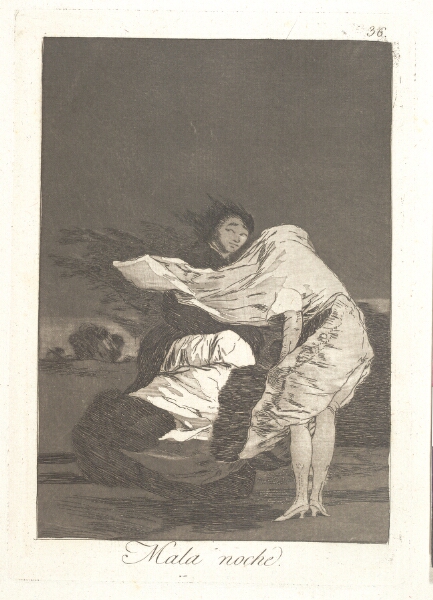 Francisco de Goya, I nattens mørke