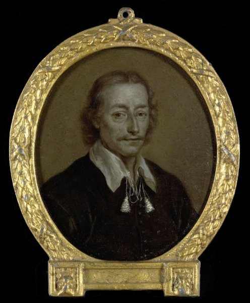 Jan Maurits Quinkhard, Portrait of Jacob Jacobsz Steendam, Poet and Historian in Amsterdam, New Amsterdam and Batavia