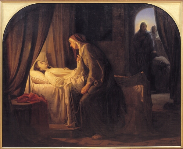 Carl Bloch, Jairi datter