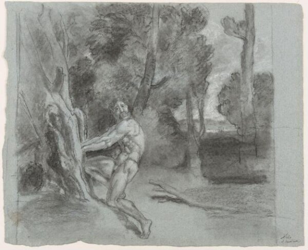 Unknown, Drawing by a member of the Sketching Society