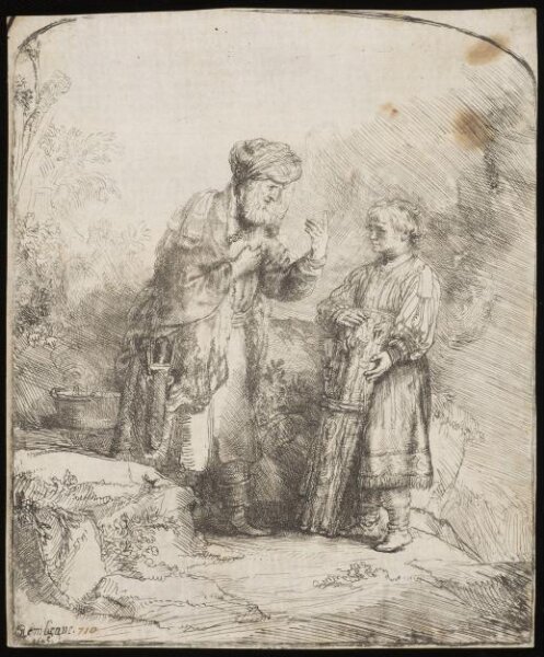 Rembrandt van Rijn, Abraham and Isaac