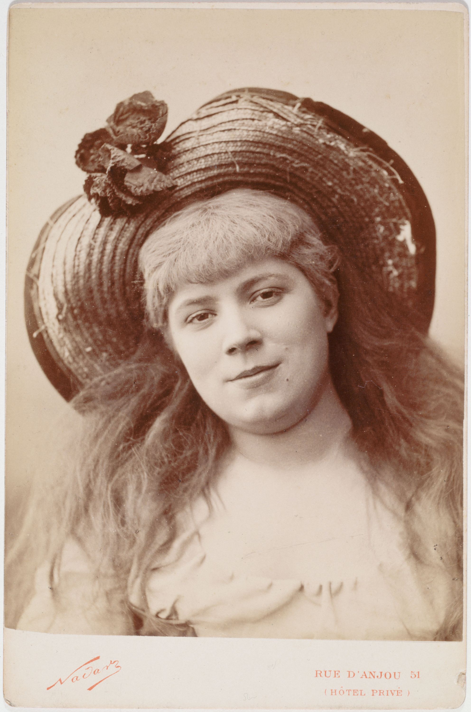 Atelier Nadar, Portrait de Jean Granier, actrice