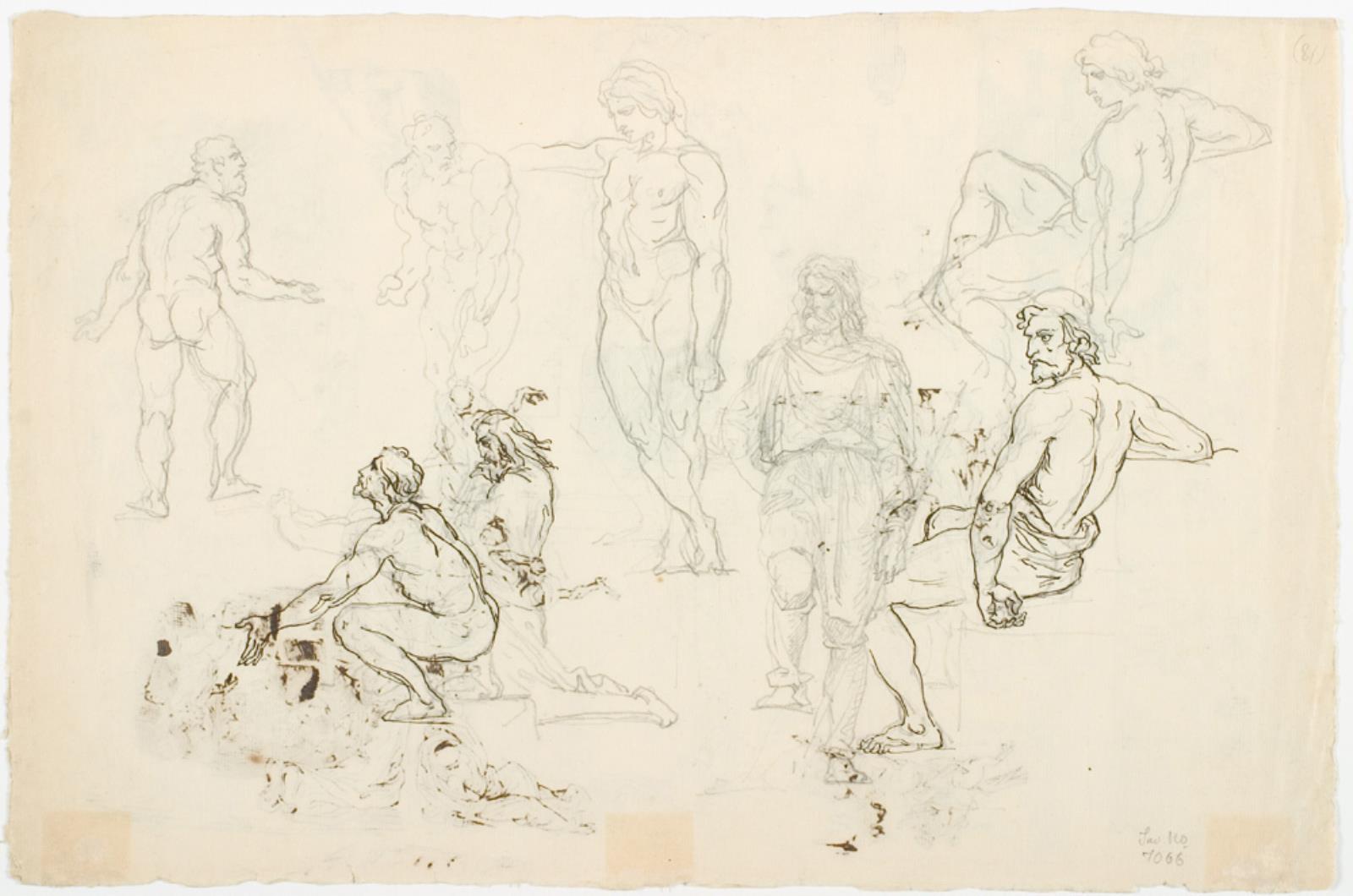 Lorenz Frølich, Figurudkast