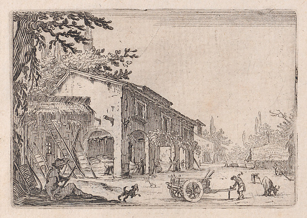 Jacques Callot, La Factoria (The Factory), from "Les Caprices" Series B, The Nancy Set