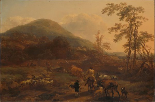 Nicolaes Pietersz Berchem, De drie kuddes