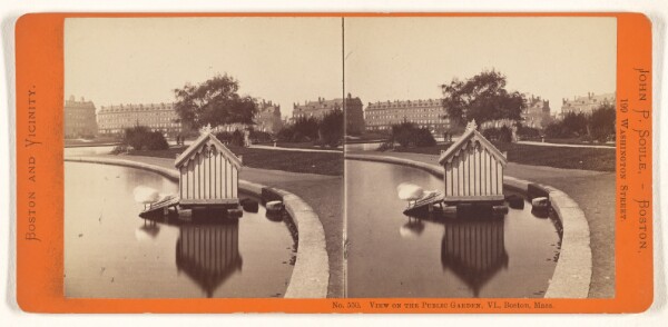 John P. Soule, View on the Public Garden, VI., Boston, Mass.
