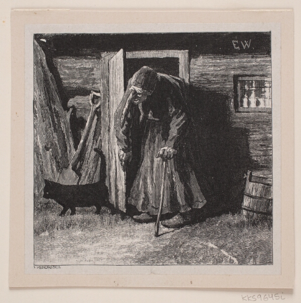 F. Hendriksen, Illustration til "Soria Moria slot"