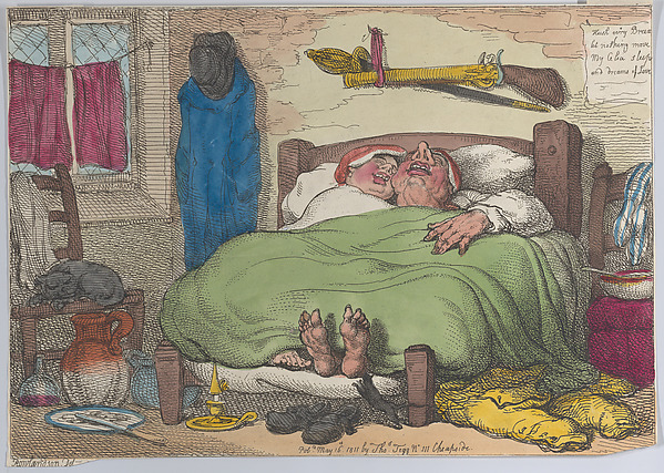 Thomas Rowlandson, The Bassoon with a French Horn Accompaniment