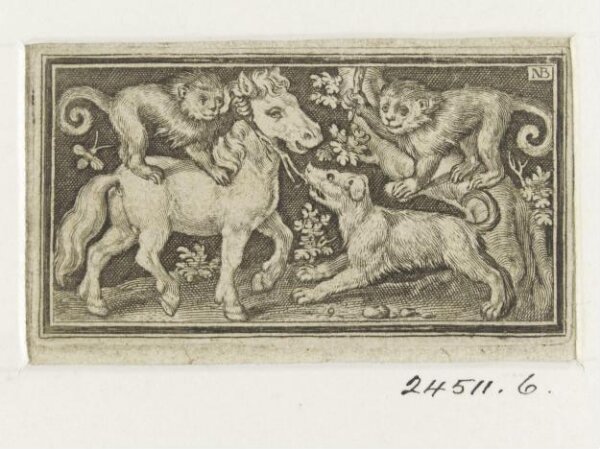 Nicolaes de Bruyn, Print