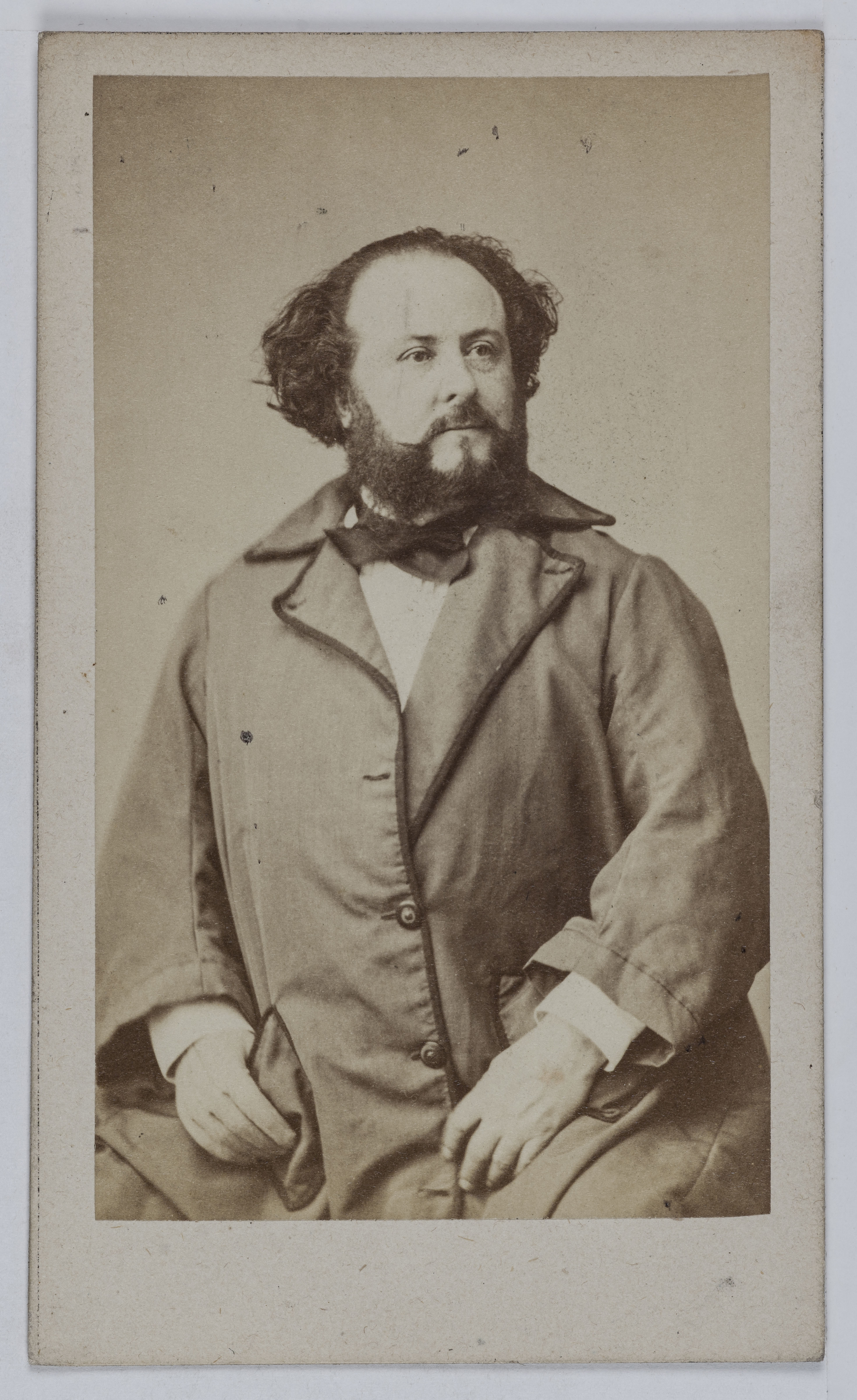 Ulric Grob, Portrait d'Hippolyte Gustave Roger (1815-1879), ténor et professeur au Conservatoire.