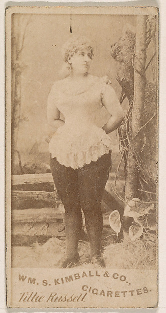 William S. Kimball & Company, Tillie Russell, from the Actresses series (N203) issued by Wm. S. Kimball & Co.