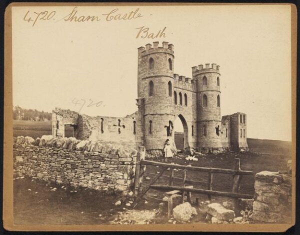 Francis Frith, Sharn Castle.  Bath