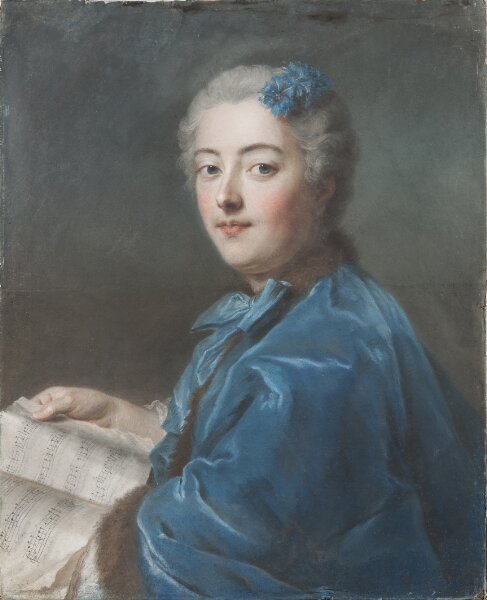 Maurice Quentin de La Tour, Marie-Sophie de Courcillon, Duchesse de Pecquigny, Princesse de Rohan (1713-1756)